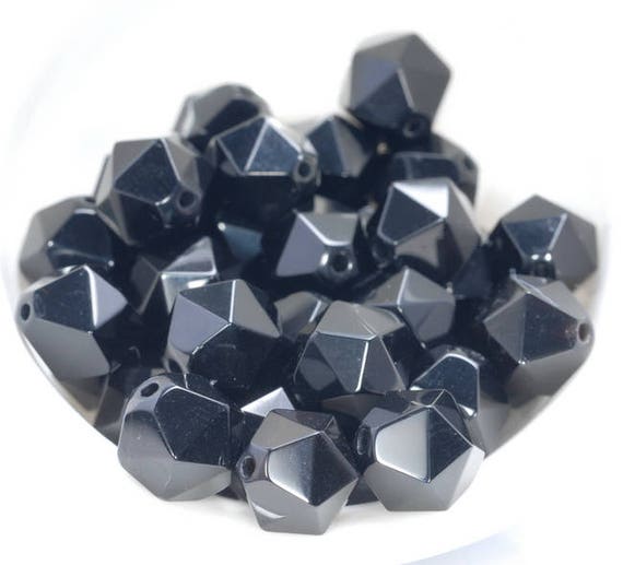 8mm Black Onyx Beads Star Cut Faceted Grade Aaa Genuine Natural Gemstone Loose Beads 14.5" Lot 1,3,5,10 And 50 (80005182-m18)