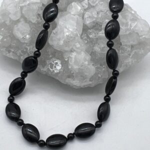 Black Onyx Beaded Necklace