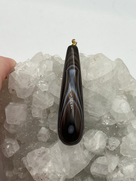 Beautiful Banded Onyx Pendant