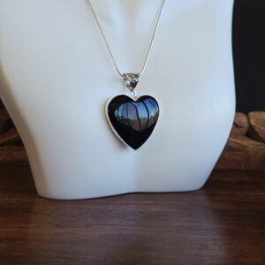Black Onyx Pendant Necklace Black Onyx Pendant Necklace