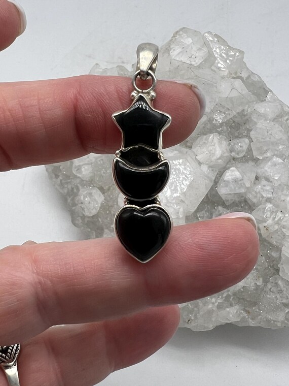 Celestial Black Onyx Pendant