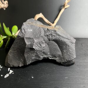 Raw Black Onyx Rock | Large Rough Crystal For Root Chakra | Grounding Stone For Stress