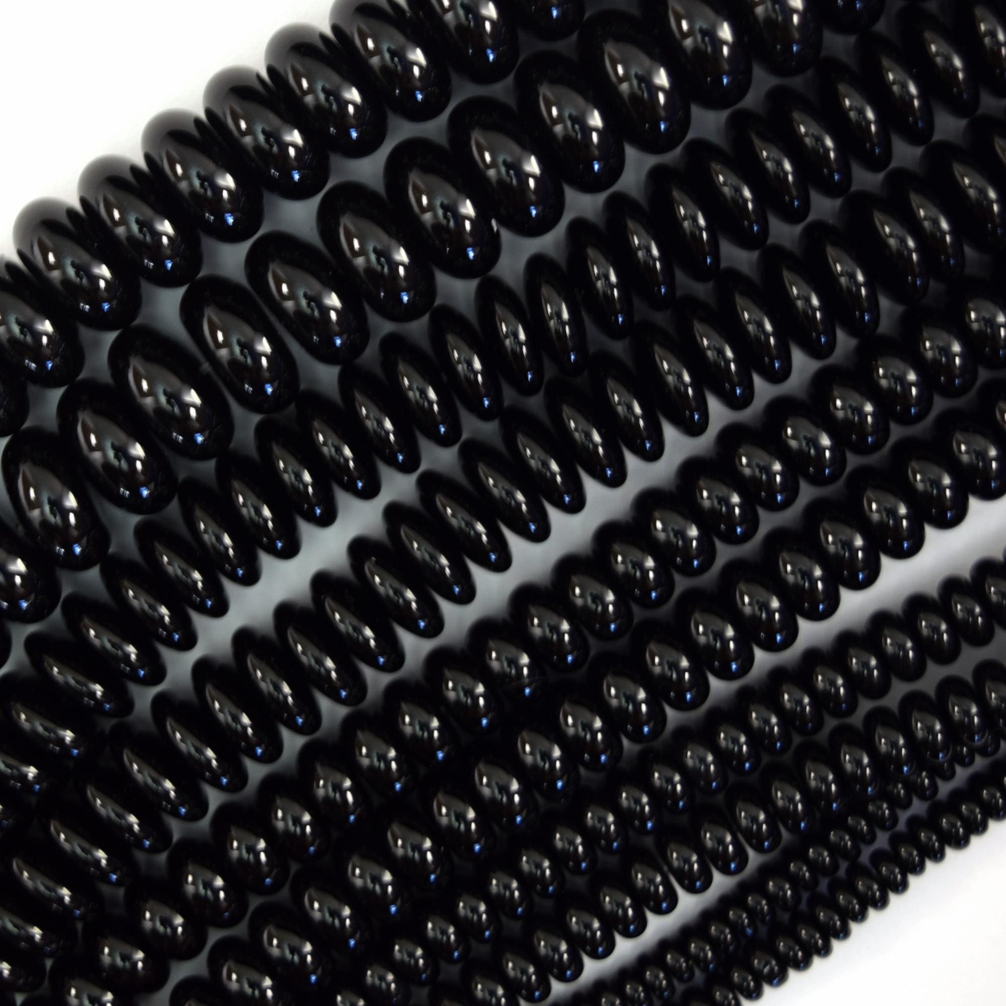Aa Black Onyx Rondelle Button Beads Gemstone 15" Strand 4mm 6mm 8mm 10mm 12mm Aa Black Onyx Rondelle Button Beads Gemstone 15" Strand 4mm 6mm 8mm 10mm 12mm