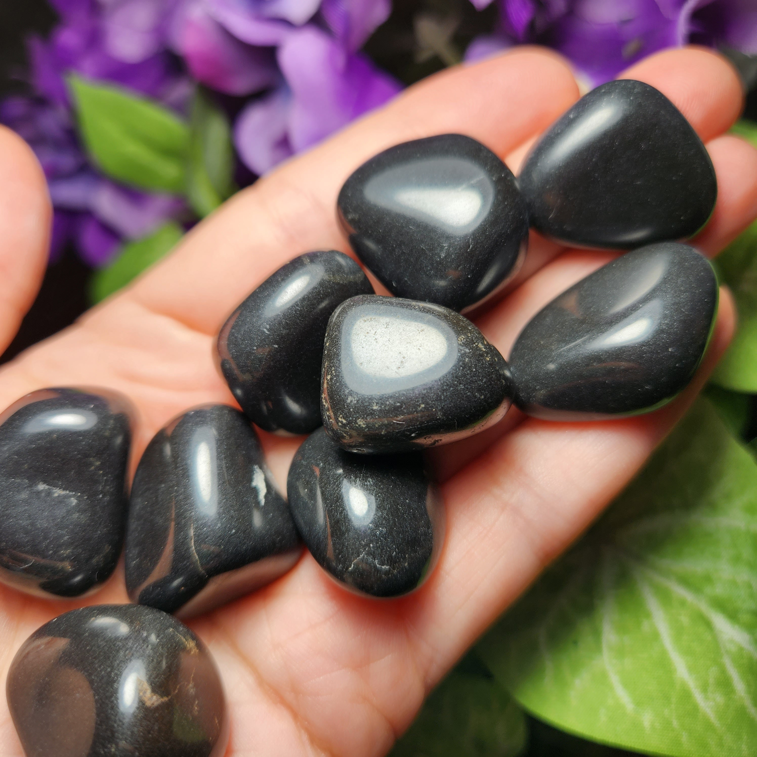 Black Onyx - Onyx Stone - Black Onyx Tumble - Black Onyx Stone - Black Onyx Crystal - Black Onyx Gemstone - Natural Black Onyx - Onyx
