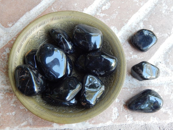 Black Onyx Tumbled Stone Black Onyx Tumbled Stone