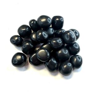 Black Onyx Tumble, Tumbled Black Onyx, Healing Black Onyx, Smooth Black Onyx Tumbled Stone, T-167
