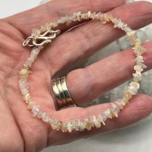 Ethiopian Opal Chip Beaded Bracelet- Size-Various