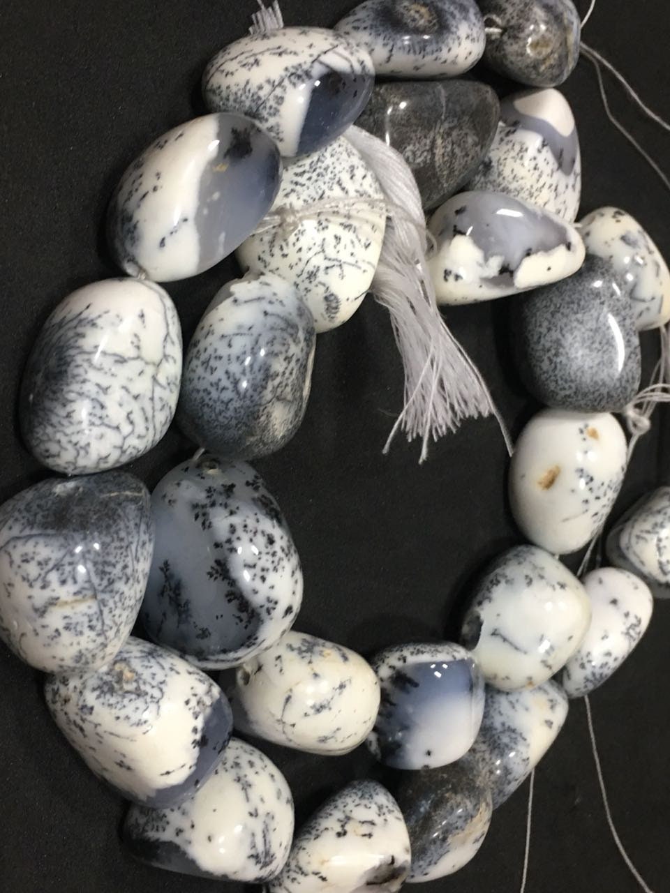 Natural Dendrite Opal Smooth Nuggets/tumble Shape Gemstone Beads Size- 20x15-24x24 Mm, 16 Inch Strand For Making Jewelry Natural Dendrite Opal Smooth Nuggets/tumble Shape Gemstone Beads Size- 20x15-24x24 Mm, 16 Inch Strand For Making Jewelry