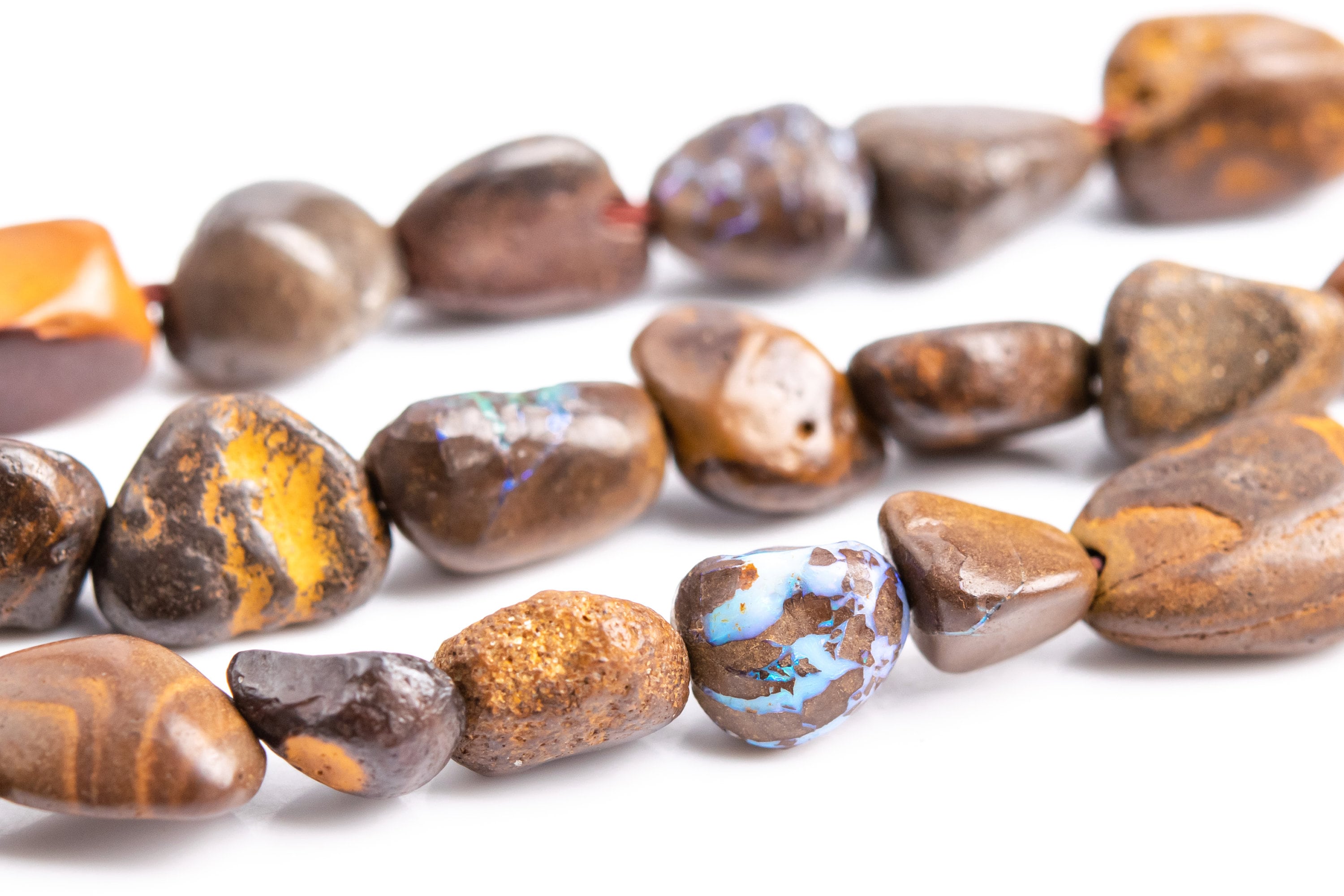 4-7mm Boulder Opal Beads Pebble Chips Grade A Genuine Natural Gemstone Loose Beads 15.5" / 7.5" Bulk Lot Options (117613) 4-7mm Boulder Opal Beads Pebble Chips Grade A Genuine Natural Gemstone Loose Beads 15.5" / 7.5" Bulk Lot Options (117613)