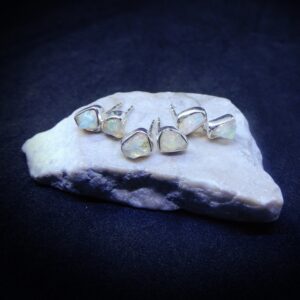 Ethiopian Opal Earrings Sterling Silver • Opal Earrings • Raw Ethiopian Opal Earrings • October Birthstone Earrings • Affordable Earrings Ethiopian Opal Earrings Sterling Silver • Opal Earrings • Raw Ethiopian Opal Earrings • October Birthstone Earrings • Affordable Earrings