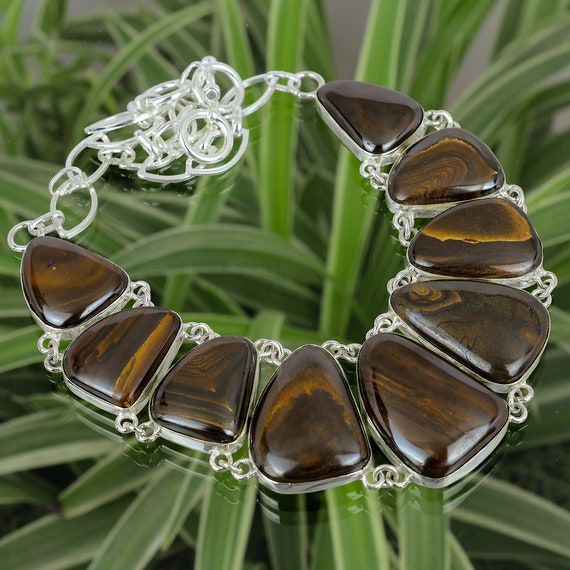 Boulder Opal 925 Sterling Silver Necklace - Handmade Gemstone Jewelry