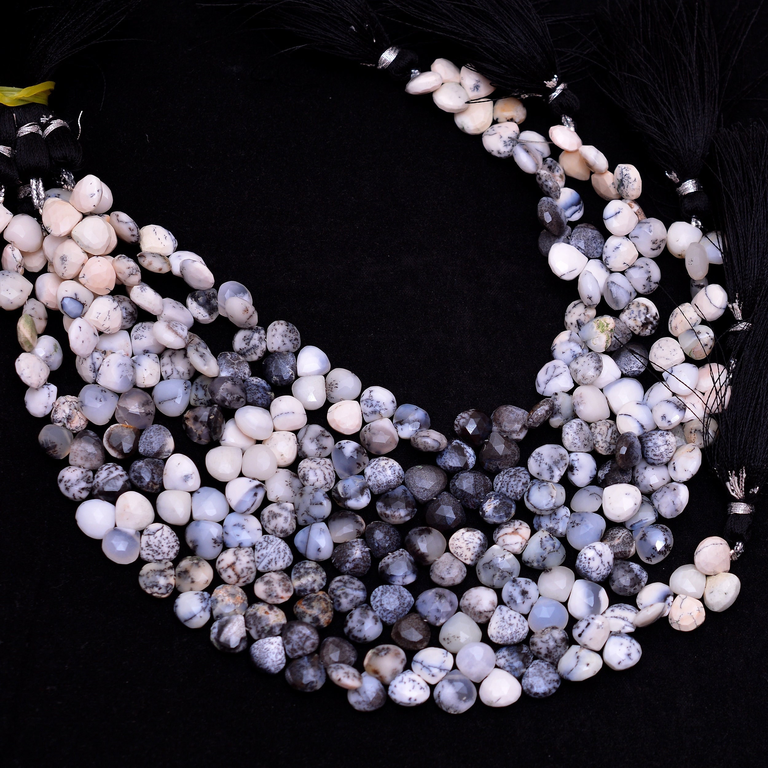Aaa+ Dendrite Opal Gemstone 7mm-8mm Heart Briolette Beads , 8inch Strand , Dendrite Opal Semi Precious Gemstone Faceted Loose Heart Beads Aaa+ Dendrite Opal Gemstone 7mm-8mm Heart Briolette Beads , 8inch Strand , Dendrite Opal Semi Precious Gemstone Faceted Loose Heart Beads