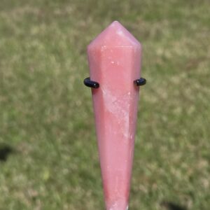Mini Pink Opal Crystal Wand Mini Pink Opal Crystal Wand