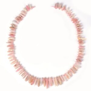 Natural Peruvian Pink Opal Gemstone Top Drilled Stick Slice Chip Loose Beads 16" Diy Jewelry Making Natural Peruvian Pink Opal Gemstone Top Drilled Stick Slice Chip Loose Beads 16" Diy Jewelry Making