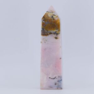 Pink Dendritic Opal Tower Pink Dendritic Opal Tower