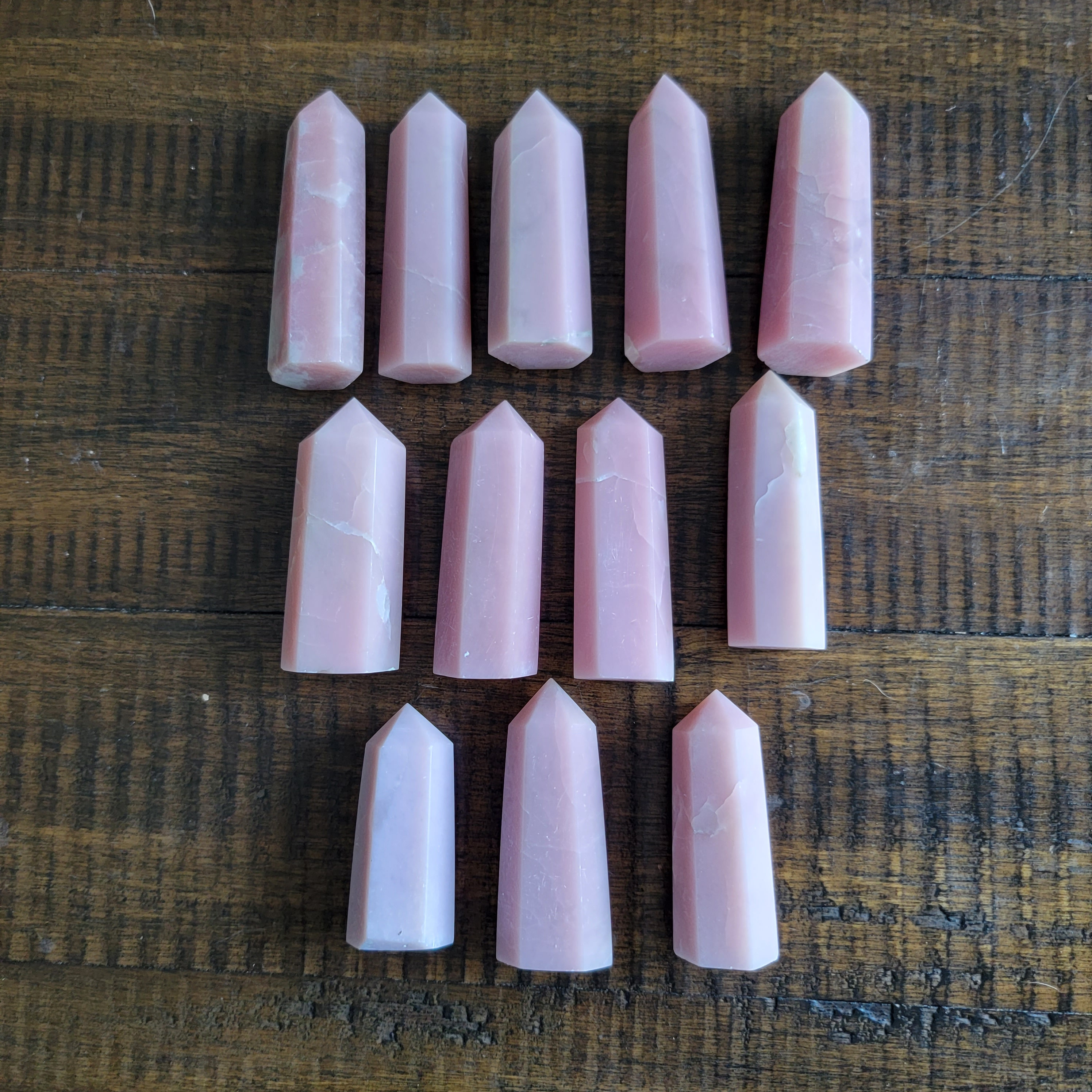 Pink Opal Tower Point