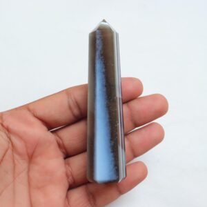 Top Quality 6 Sided Blue Owyhee Opal Tower, Natural Blue Opal Stone, Crystal Stone, Forgiveness +communication, Throat Chakra, Gift For Her Top Quality 6 Sided Blue Owyhee Opal Tower, Natural Blue Opal Stone, Crystal Stone, Forgiveness +communication, Throat Chakra, Gift For Her