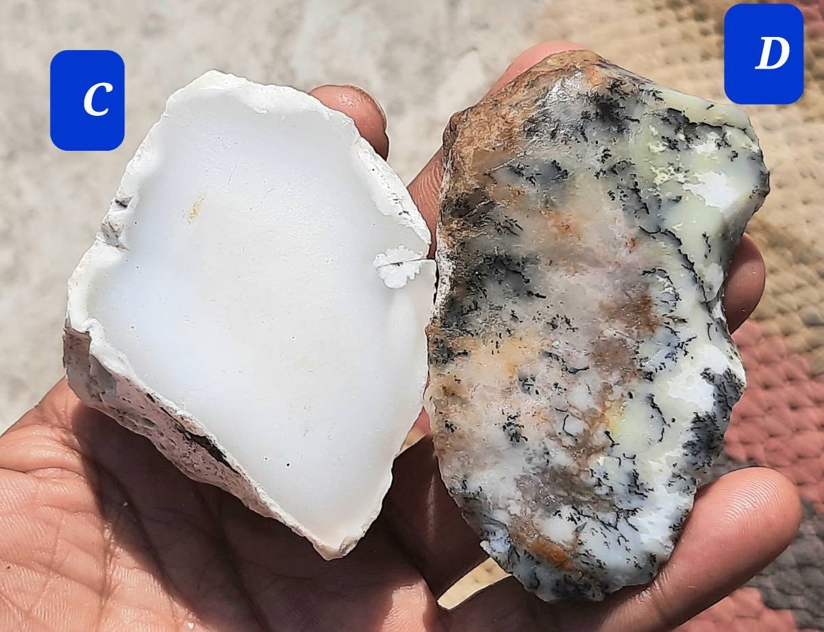 Natural Dendritic Opal Rough Gemstone,dendritic Opal Raw Slices,dendritic Opal Slab,healing Dendritic Opal Specimen,dendritic Opal Crystal