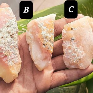 Natural Yellow Opal Rough Gemstone, Unpolished Slice Specimens Natural Yellow Opal Rough Gemstone, Unpolished Slice Specimens