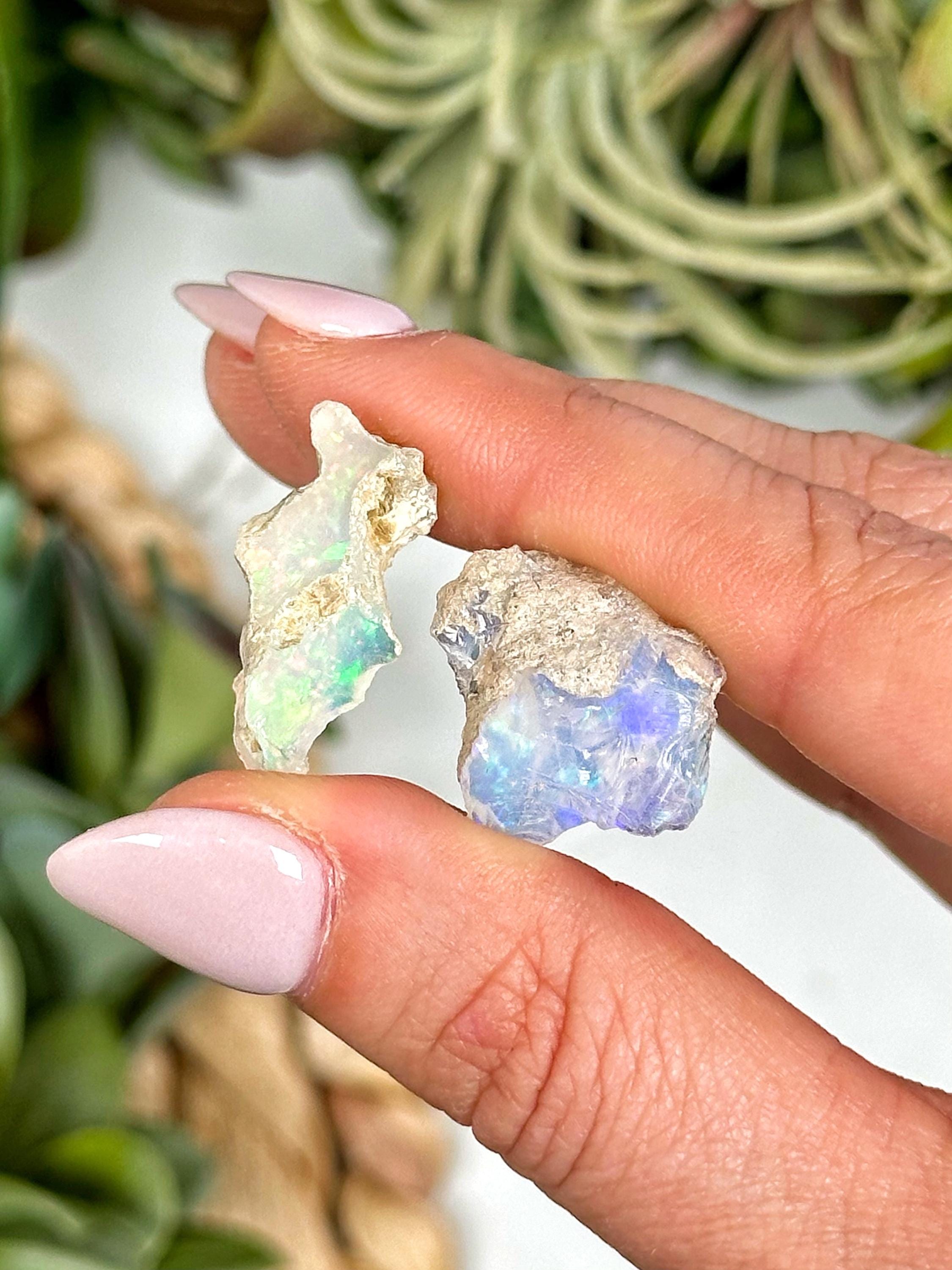 Rainbow Welo Opal , Xs-xxl , - No. 242 (raw Colorful Crystal Specimen, Healing Stone, All Chakras) Rainbow Welo Opal , Xs-xxl , - No. 242 (raw Colorful Crystal Specimen, Healing Stone, All Chakras)