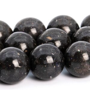 10-11mm Rainbow Sparkles Brown Black Andamooka Black Matrix Opal Beads Aaa Genuine Natural Round Loose Beads15.5 Bulk Lot Options(113190)