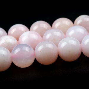 6mm Light Pink Opal Beads Grade Aaa Genuine Natural Gemstone Round Loose Beads 15.5" / 7.5" Bulk Lot Options (124583)