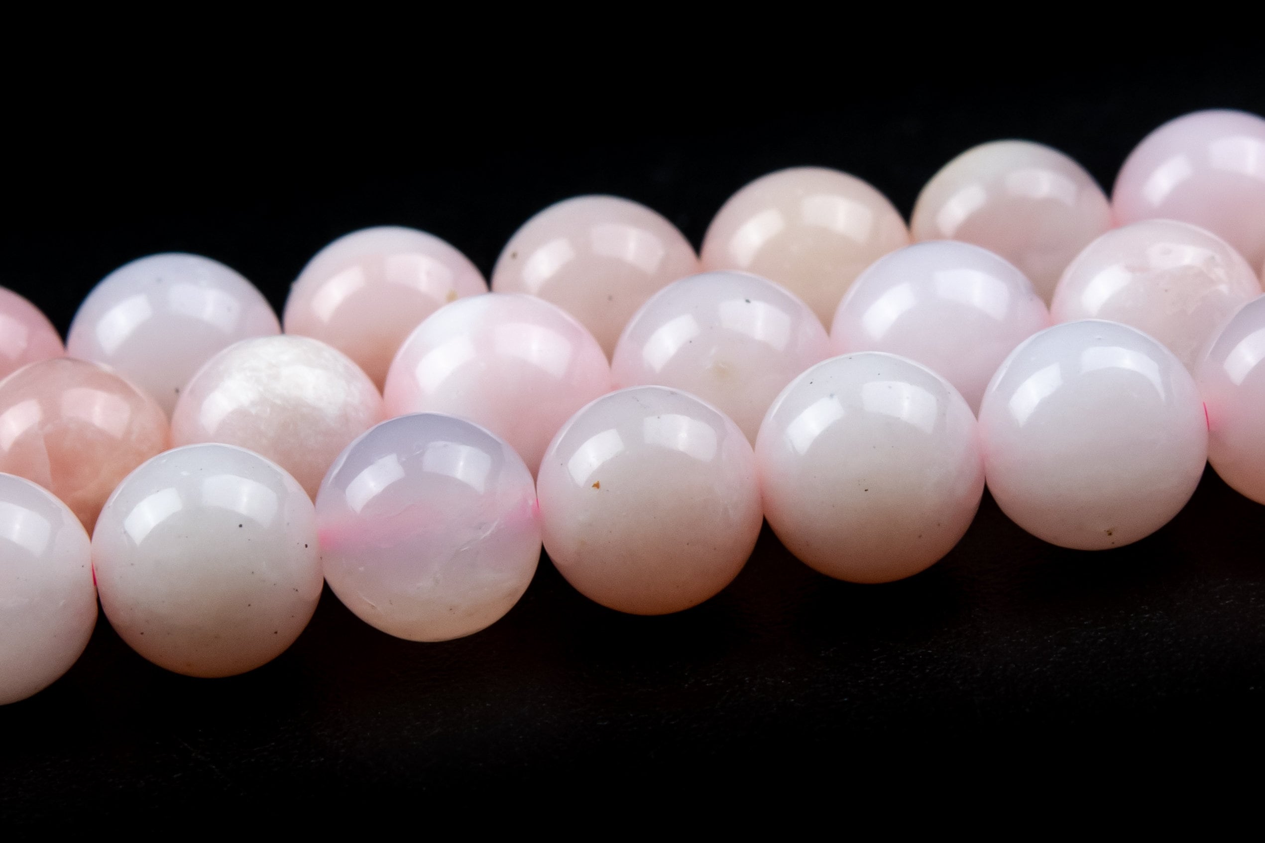 6mm Light Pink Opal Beads Grade Aaa Genuine Natural Gemstone Round Loose Beads 15.5" / 7.5" Bulk Lot Options (124583)