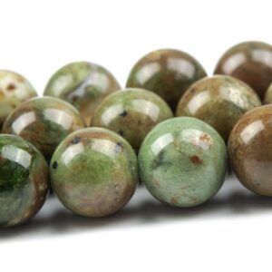 8mm Brown Green Opal Beads Grade Aaa Genuine Natural Gemstone Round Loose Beads 15" / 7.5" Bulk Lot Options (124571)