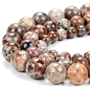 Natural Australian Opal Gemstone Grade Aaa Round 5mm 6mm 7mm 8mm Loose Beads Bulk Lot 1,2,6,12 And 50 (d309)
