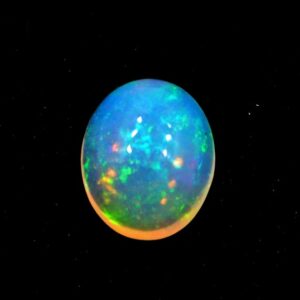 Aaa Ethiopian Opal: 5.50 Ct Oval Walo Fire Opal, 7x9 Mm Loose Gemstone