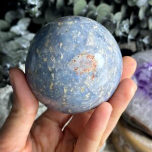 Blue Madagascar Opal Sphere