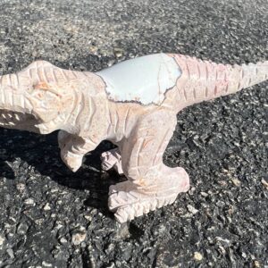 Opal Dinosaur Carving, T-rex, Mexican Opal In Matrix, Tyrannosaurus Figurine, Gemstone Dino, Crystal Gift For Adults, Birthday Gift #3