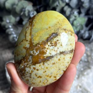 Green Opal Palmstone, Palm Stone