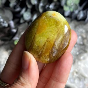 Green Opal Palmstone, Palm Stone
