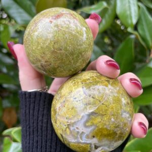 Green Opal, Green Opal Sphere, Qty. 1