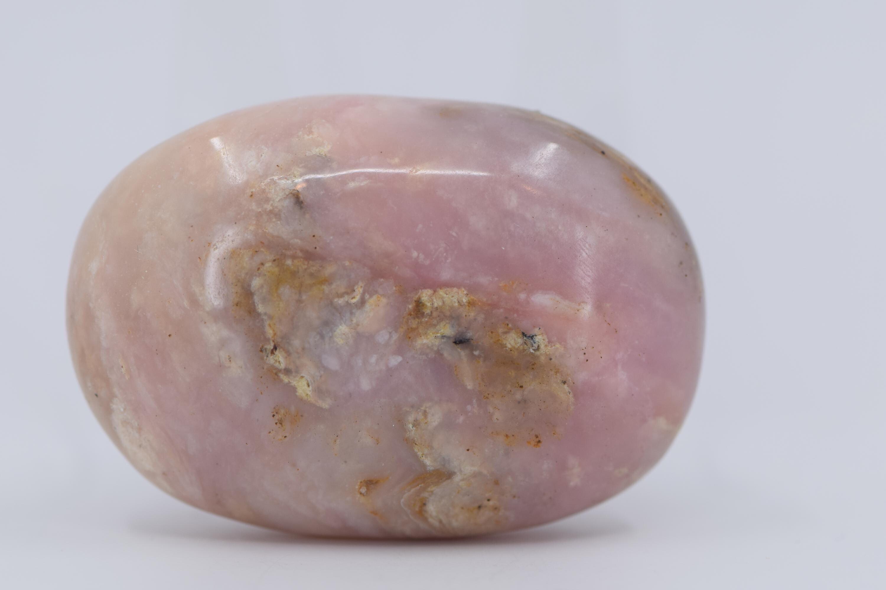 Pink Opal Palm Stone