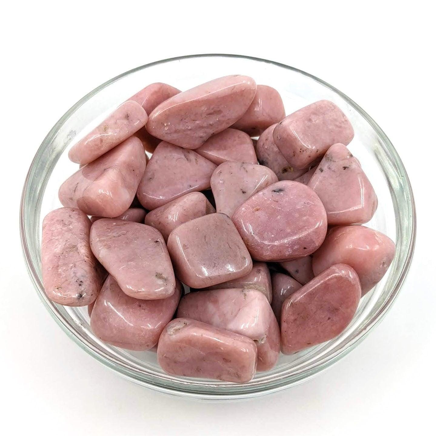 1 Pink Opal Large Tumbled Stone Grade A #sk7407