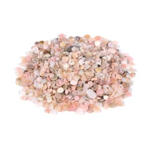 100 Grams Peruvian Pink Opal Chips Crushed Tumbled Stone Crystal Healing Embellishments