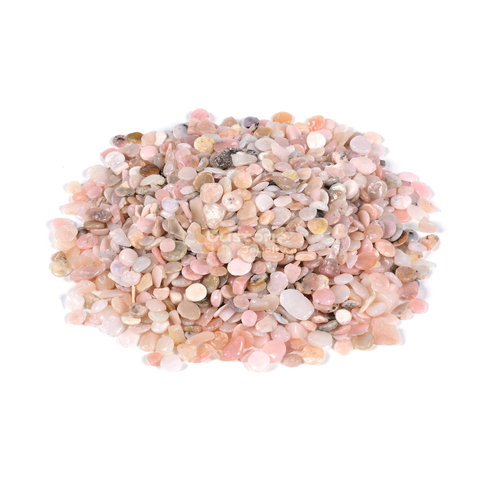 100 Grams Peruvian Pink Opal Chips Crushed Tumbled Stone Crystal Healing Embellishments