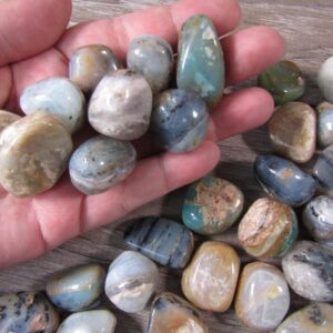 Andes Opal Tumbled Stone // .75" Approx