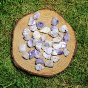 Mexican Blue (purple) Opal Tumbled – Very Small Pieces