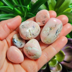 Peruvian Pink Opal - Pink Opal Crystal - Pink Opal Stone - Pink Opal - Peruvian Pink Opal - Opal Crystal - Opal Stone - Pink Opal Tumble