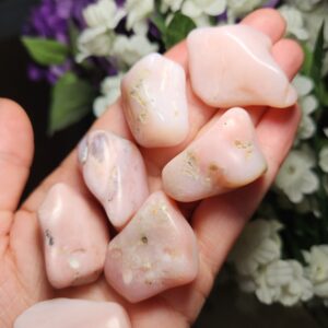 Pink Peruvian Opal - Pink Opal Crystal - Pink Opal Stone - Pink Opal - Peruvian Pink Opal - Opal Crystal - Opal Stone - Pink Opal Tumble