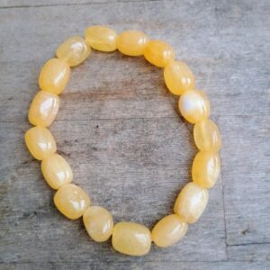 Orange Calcite Bracelet