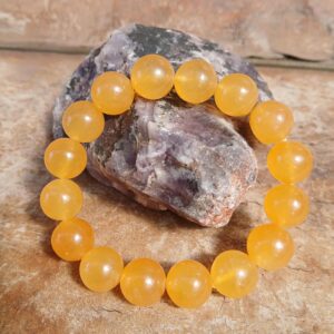 Orange Calcite Bracelet