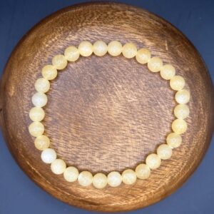 Orange Calcite 6mm Bracelet