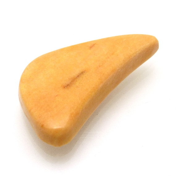 45.790 Carats Orange Calcite Gemstone Cabochon Handmade By Lisajoy Sachs Large Stone For Making Jewelry Creamsicle Peach For A Pendant