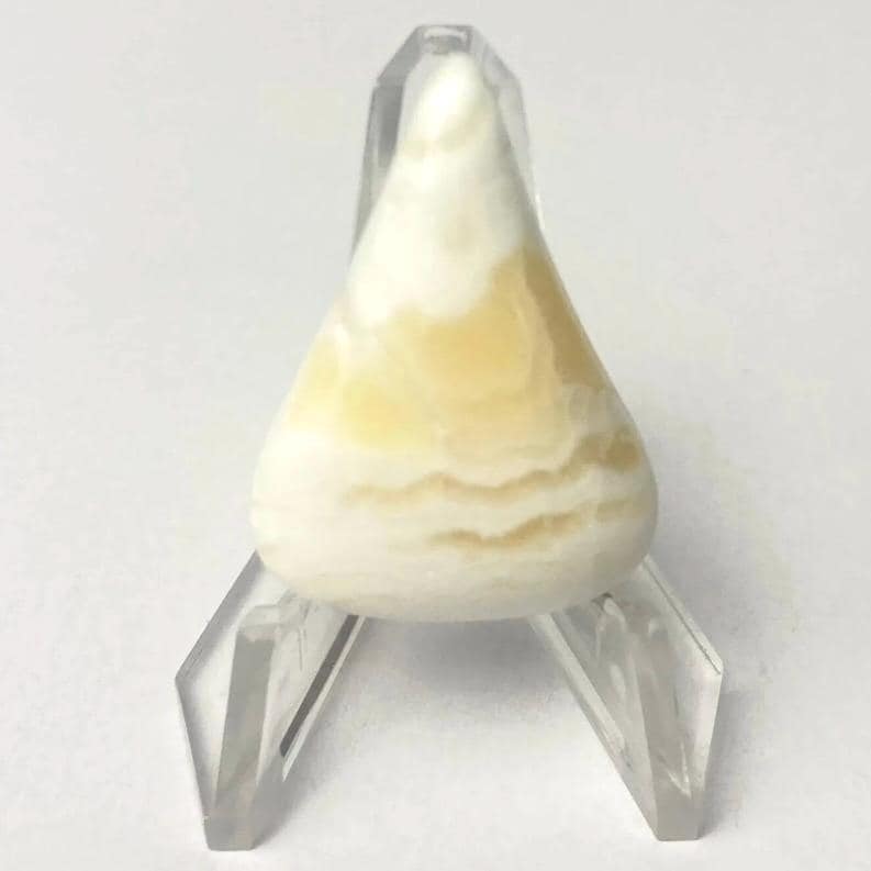 Orange Calcite Freeform Cabochon For Jewelry Making