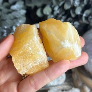 Raw Orange Calcite Chunk, Chakra Stone