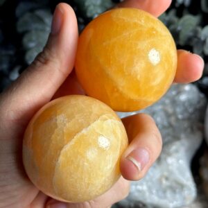 2” Orange Calcite Sphere 2” Orange Calcite Sphere